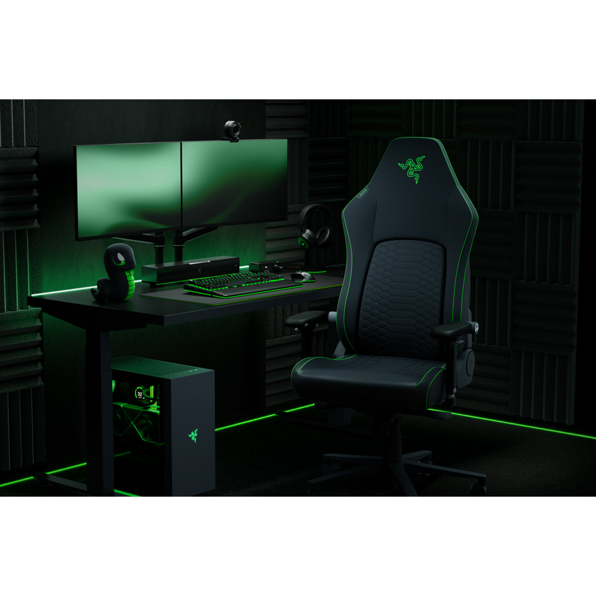 Razer Iskur V2 NewGen Ergonomic Gaming Chair w/ Breathable Comfort