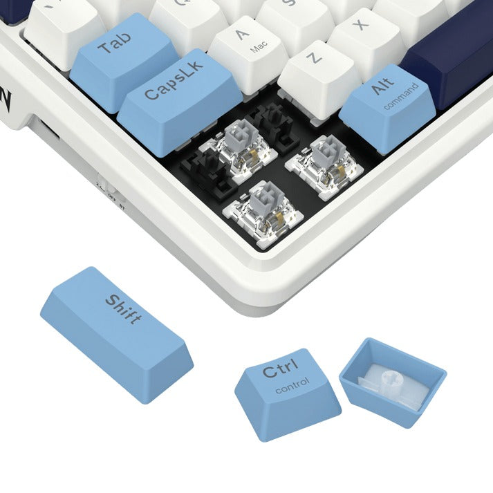 Redragon K728WBB RGB Antonium Pro 87 Keys 80% Gasket Mounted TKL Wireless Mechanical Keyboard