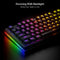 Redragon Argo Full-Size Hot-Swappable RGB Wired Mechanical Gaming Keyboard (Dust-Proof Red Switch)