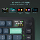 Redragon Behemoth K724GBG-RGB-PRO  Mechanical Keyboard with LCD Screen