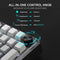 Redragon Eisa Pro 3 Modes 98-Key Hot-Swappable RGB Mechanical Keyboard - Gradient Gray | DataBlitz