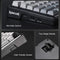 Redragon Eisa Pro 3 Modes 98-Key Hot-Swappable RGB Mechanical Keyboard - Gradient Gray | DataBlitz