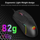 Redragon M730 Naga RGB Wired Gaming Mouse (Black)