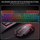 Redragon S151 Gaming Essentials Wired Keyboard & Mouse Bundle (Black)