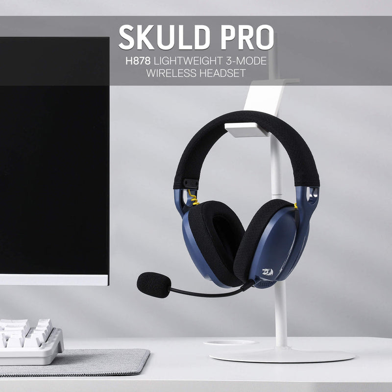 Redragon H878 Skuld Pro Lightweight Wireless Gaming Headset | DataBlitz