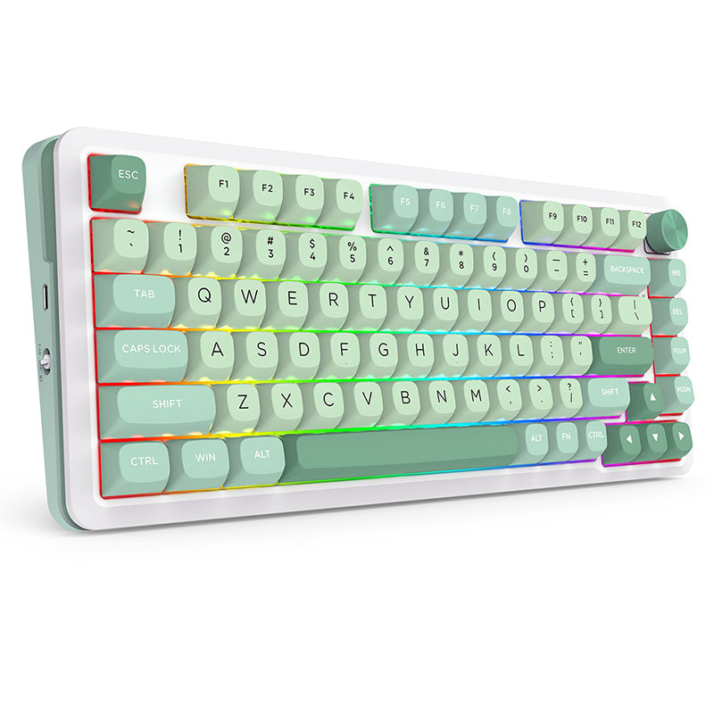 Redragon Cyrus Pro RGB Wireless 75% Gasket Hot-Swappable Mechanical Keyboard w/ Knob