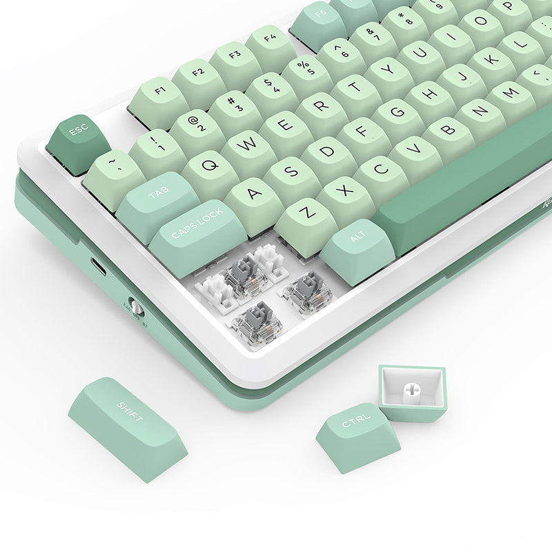 Redragon Cyrus Pro RGB Wireless 75% Gasket Hot-Swappable Mechanical Keyboard w/ Knob