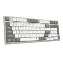 Redragon BK-7113 Scissor Mechanism Slim Wired Full-Size Keyboard (White/Grey)