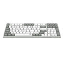 Redragon BK-7113 Scissor Mechanism Slim Wired Full-Size Keyboard (White/Grey)