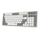 Redragon BK-7113 Scissor Mechanism Slim Wired Full-Size Keyboard (White/Grey)