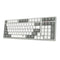 Redragon BK-7113 Scissor Mechanism Slim Wired Full-Size Keyboard (White/Grey)