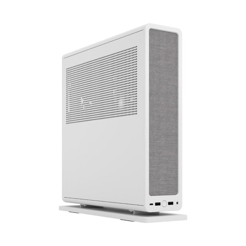 Fractal Design Ridge PCIe 4.0 Mini-ITX Small Form Factor Case (Black, White)