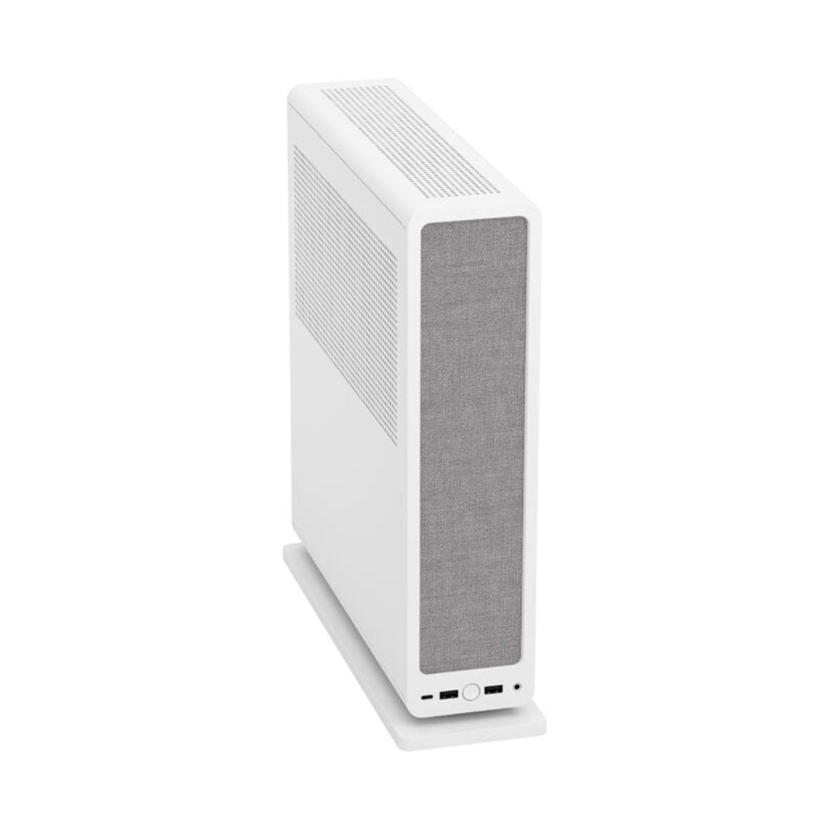 Fractal Design Ridge PCIe 4.0 Mini-ITX Small Form Factor Case (Black, White)