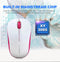 E-Yooso E-1060 Wireless Optical Mouse (White/Green)