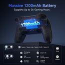 EasySMX S10 Gaming Controller with TMR Sticks, HD Rumble, Swappable D-pad