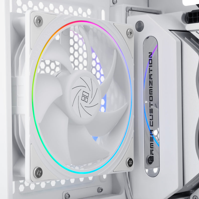 Thermalright TL-S12 120mm PWM ARGB Light Ring Case Fan