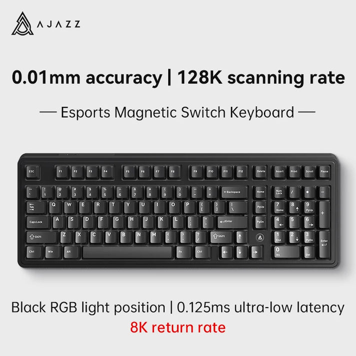 Ajazz AK980 Max RGB Wired 98-Keys Mechanical Keyboard