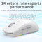 Ajazz AJ139 V2 MC Tri-Mode Gaming Mouse (Black, White)