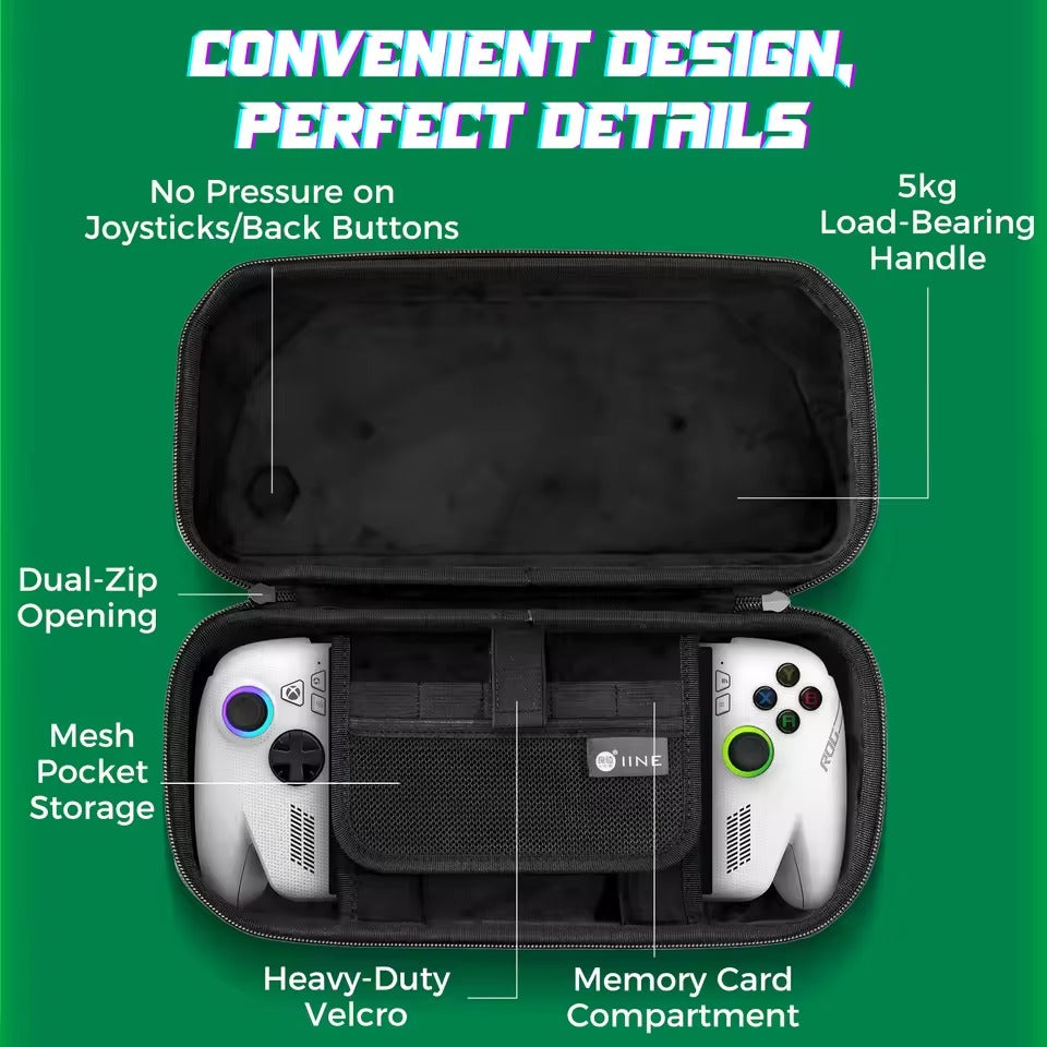 IINE Carrying Case for Xbox ROG Ally (Black) L1253