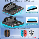 OIVO Charging Dock for Nintendo Switch 2 Joy-Pad (Black) (IV-SW224)