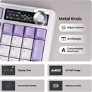 Ajazz AK980 V2 RGB Tri-Mode Mechanical Keyboard with TFT DisplayScreen