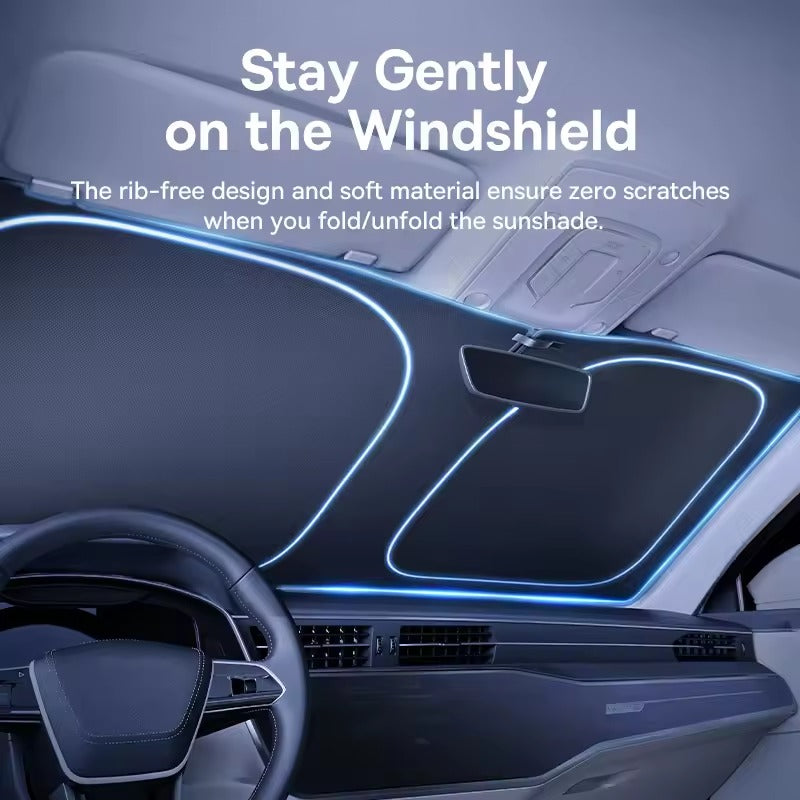 Baseus GoTrip DT1 Single Car Windshield Sunshade (Cluster Black)
