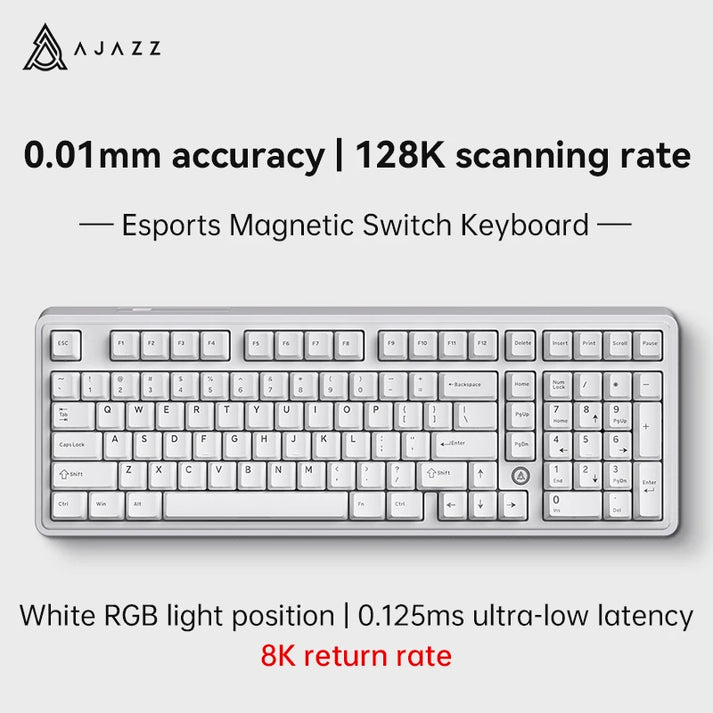 Ajazz AK980 Max RGB Wired 98-Keys Mechanical Keyboard