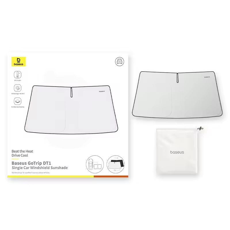 Baseus GoTrip DT1 Single Car Windshield Sunshade (Cluster Black)
