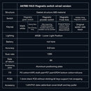Ajazz AK980 Max RGB Wired 98-Keys Mechanical Keyboard