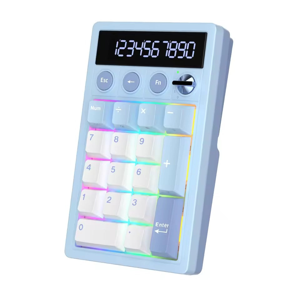Royal Kludge M20 Tri-Mode RGB Keypad (Rhythm Blue) | Datablitz
