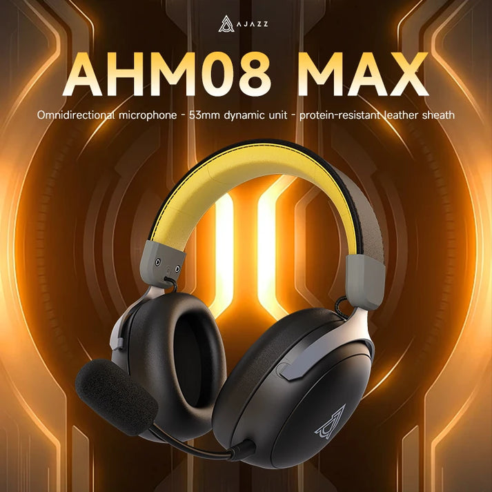 Ajazz AHM08 MAX Tri-mode Headphone | DataBlitz