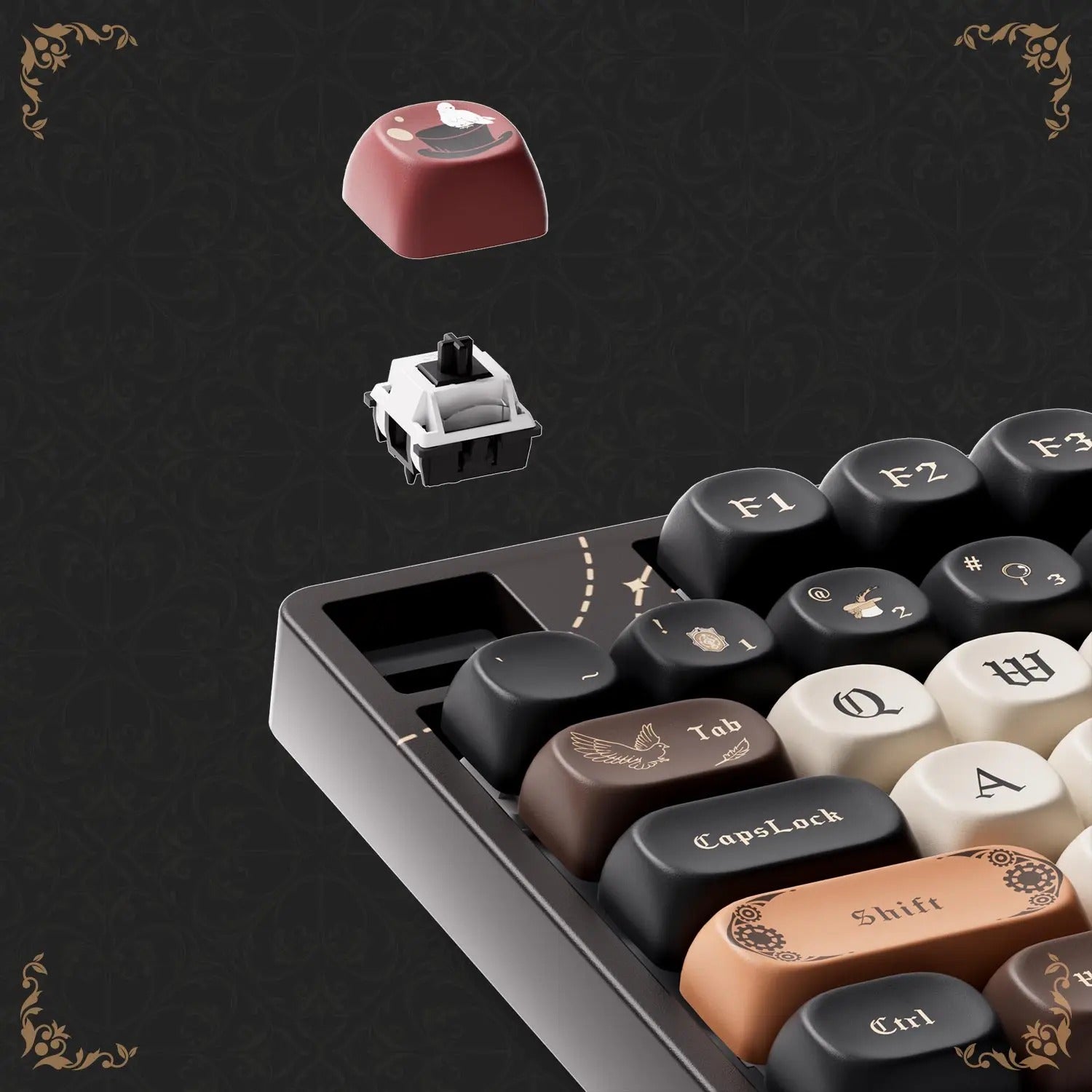 Akko 5087B v2 Lord of Mysteries Multi-Mode RGB Hot-Swappable Mechanical Keyboard
