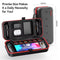 OIVO Carrying Case for Nintendo Switch 2 / Nintendo Switch / Nintendo Switch OLED (Black/Red)