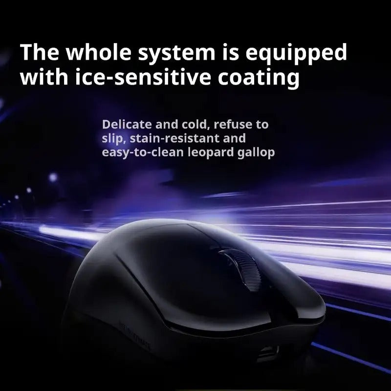 ATK Blazing Sky U2 Pro Lightweight Wireless Gaming Mouse (Black, White)