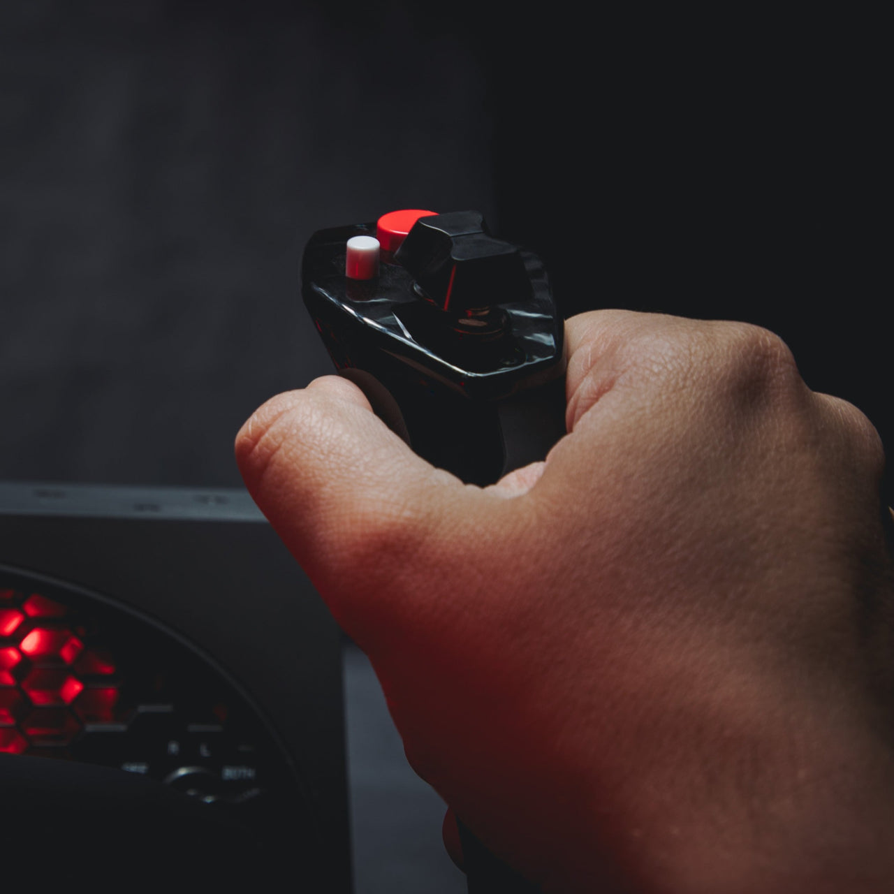 Honeycomb Alpha Flight Controls Yoke and Switch Panel