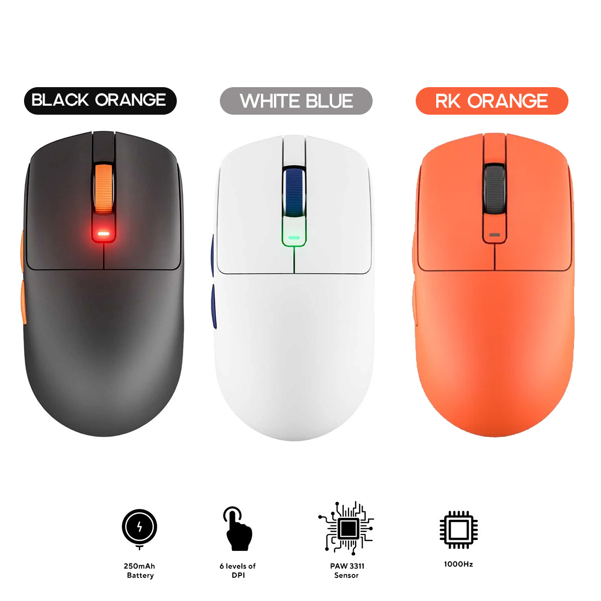 Royal Kludge M30 1K Hz Gaming Mouse - DataBlitz