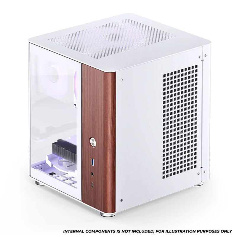 Jonsbo TK-0 ITX Separated Cabinet Computer Case (Black, White)