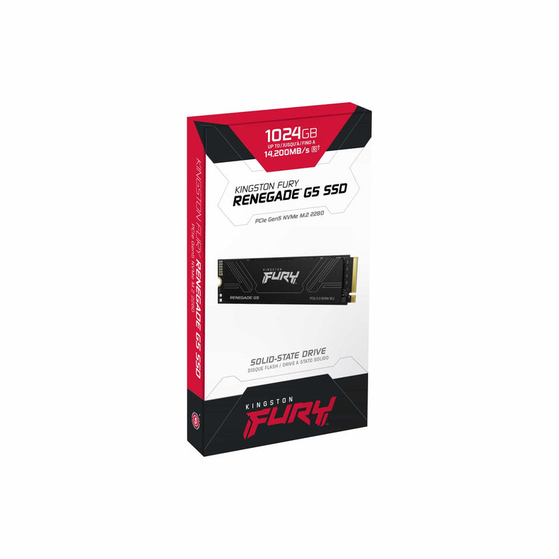Kingston Fury Renegade G5 PCIe Gen5 NVMe M.2 2280 SSD | DataBlitz