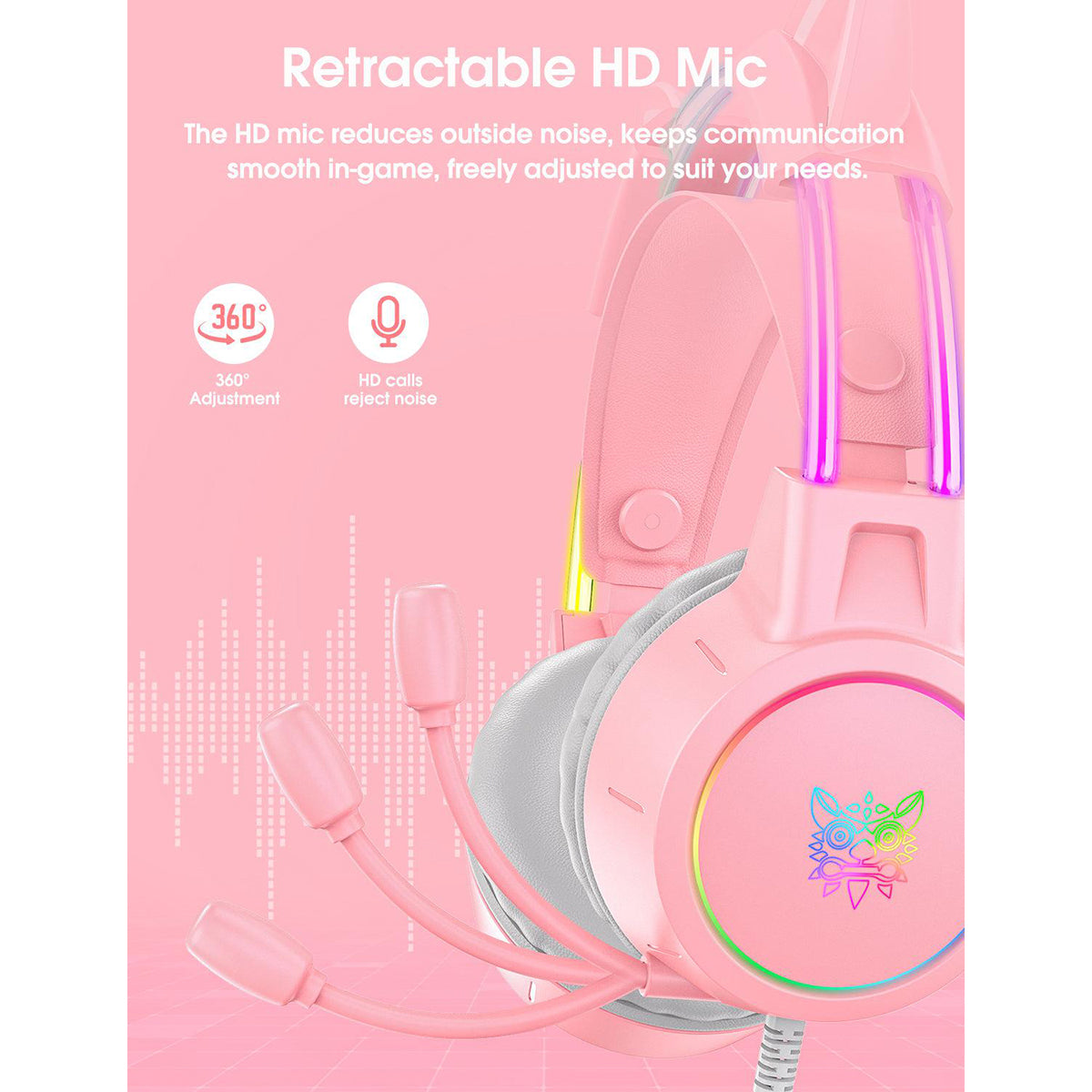Onikuma X15 Pro Gaming Headset with Noise Cancellation Microphone - DataBlitz