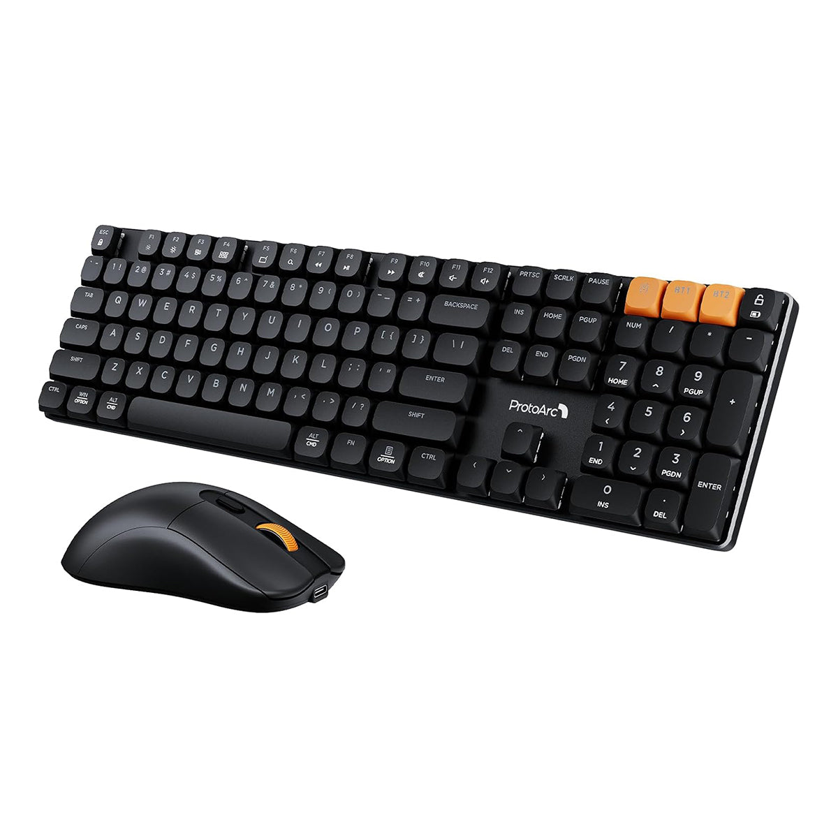 ProtoArc KM310 Mechanical Keyboard and Mouse Combo (Black) (CP016248)