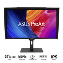 Asus ProArt Display PA27UCGE 27" 4K (3840x2160) 160Hz 1ms (GTG) IPS Professional Monitor with Height/Tilt/Swivel/Pivot Adjustment & Motorized Colorimeter