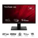 ViewSonic VA22E2-H 22" FHD (1920x1080) 100Hz 5ms GTG VA Monitor with HDMI, VGA & Tilt Adjustment