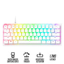 Razer Huntsman V3 Pro Mini 60% Analog Optical Esports Keyboard (White)