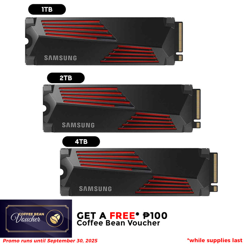 Samsung 990 PRO PCIe 4.0 NVME M.2 Internal SSD with Heatsink
