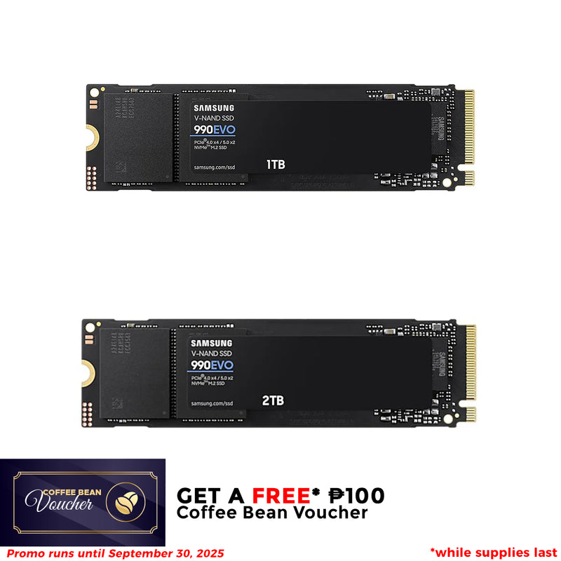 Samsung 990 EVO PCIE 4.0 X4 / 5.0 X2 NVME M.2 SSD