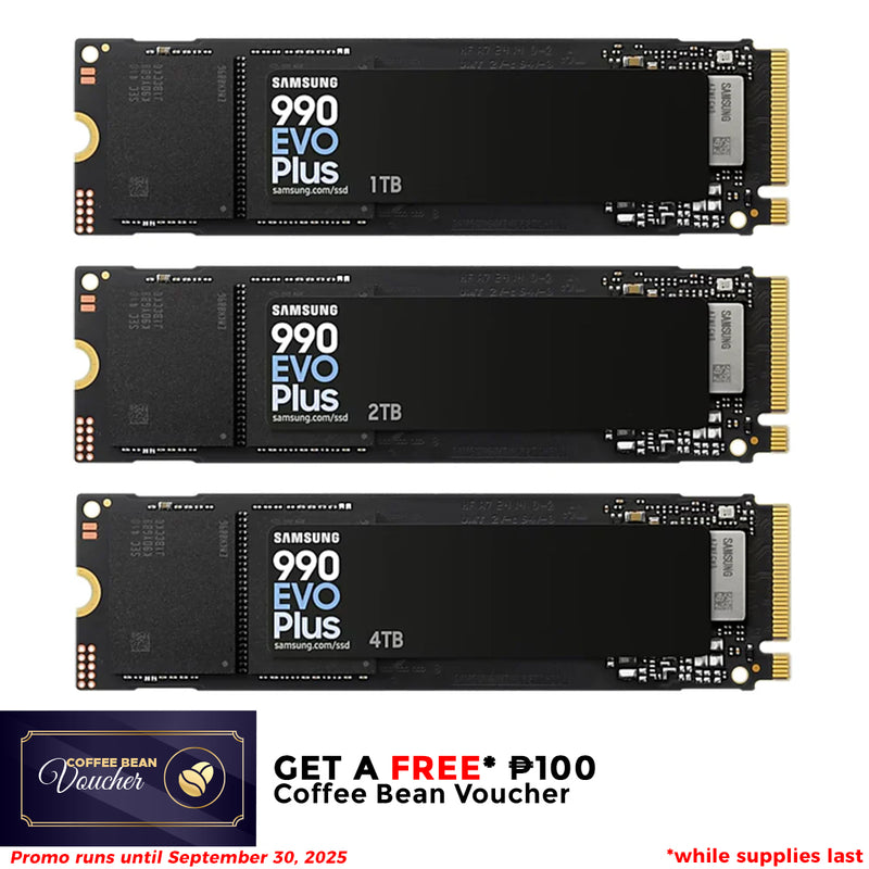 Samsung 990 Evo Plus PCIe 4.0 x4 / 5.0 x2 NVMe M.2 SSD