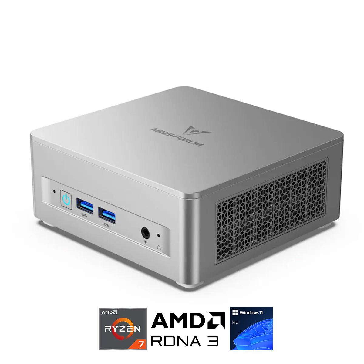 Minisforum Elite Mini UM870 Slim AMD Ryzen 7 8745H 32GB RAM 1TB SSD AMD Radeon 780M Windows 11 Mini Gaming PC