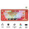 Redragon K673AK Ucal Pro Anime Ed. RGB Wireless 75% Hot-Swappable Gasket Mechanical Keyboard with Knob (Mint Mambo Linear Switch) (K673AK-RGB-Pro)
