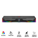 Redragon GS516 Catnonn Bluetooth/Wired RGB Soundbar (GS516)
