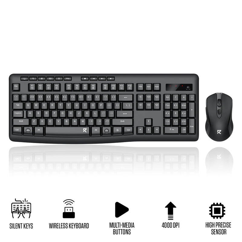 Redragon BS-7367-A 2.4G Wireless Mouse & Keyboard Combo